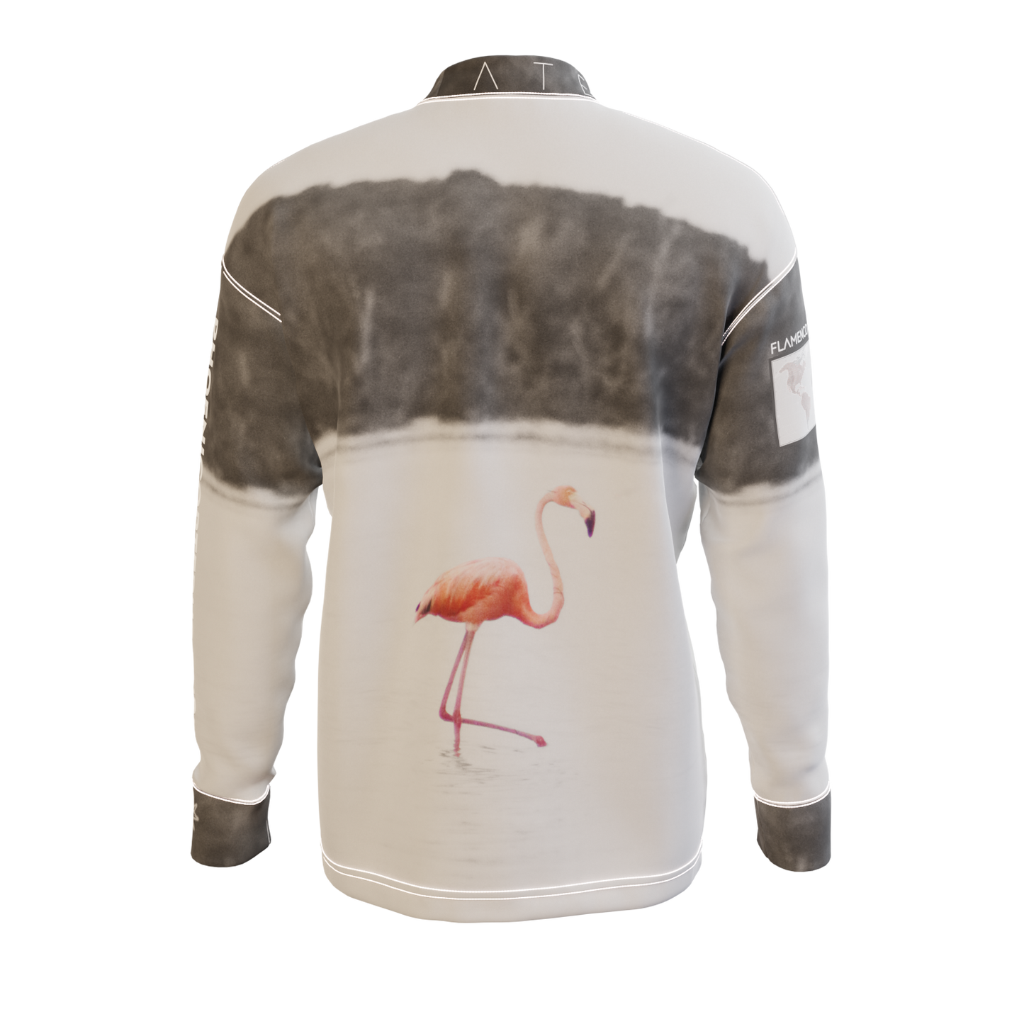 Playera de Manga Larga - Phoenicopterus ruber (Flamenco americano)