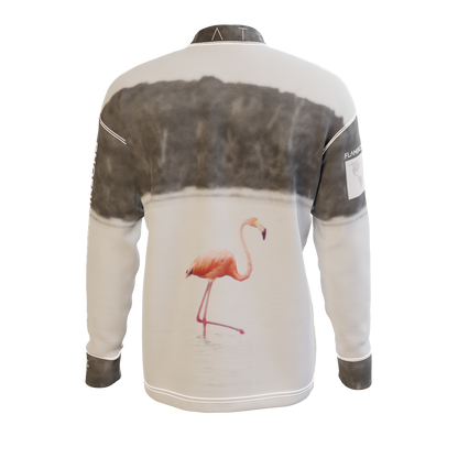 Playera de Manga Larga - Phoenicopterus ruber (Flamenco americano)