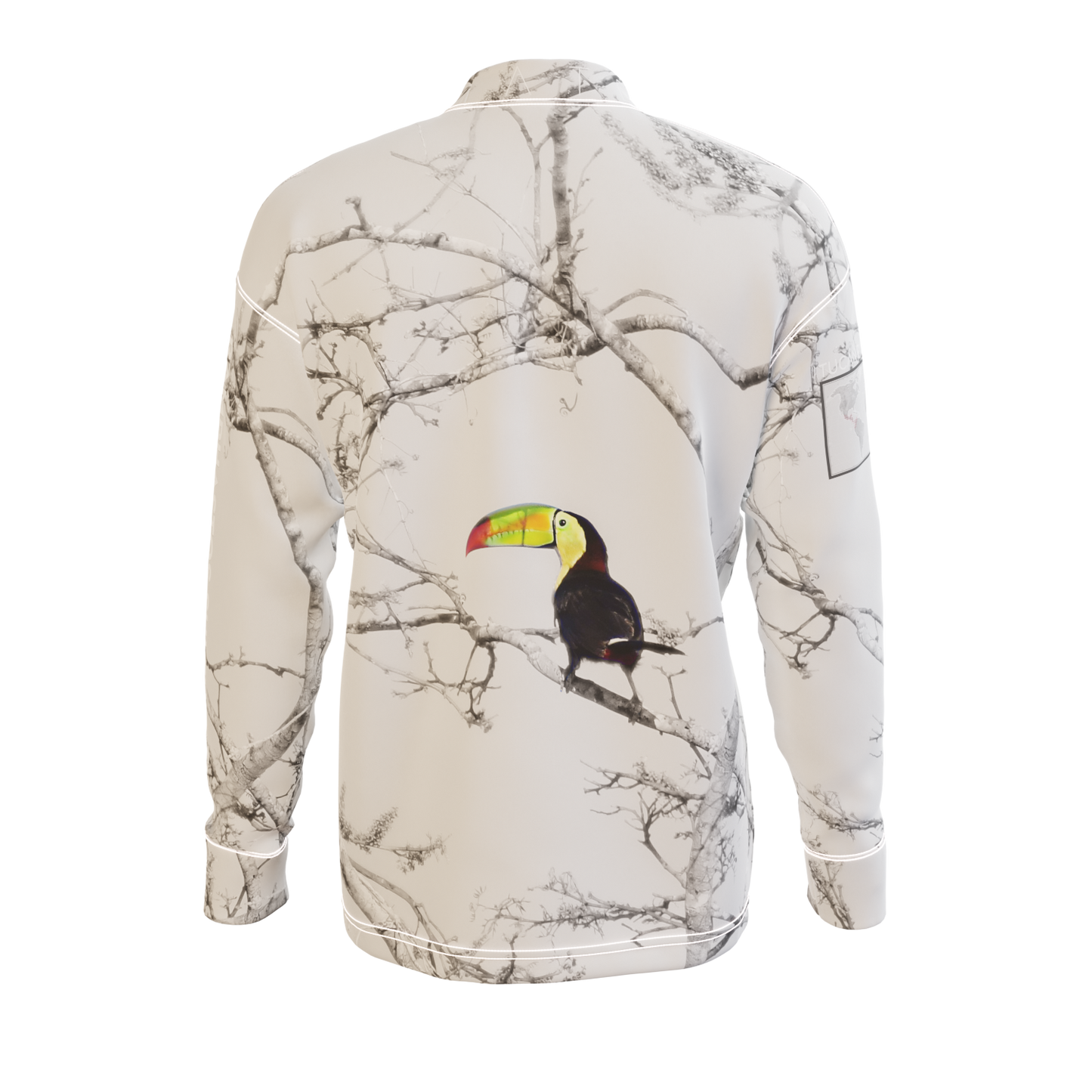 Playera de Manga Larga - Ramphastos sulfuratus (Tucán pico de canoa)